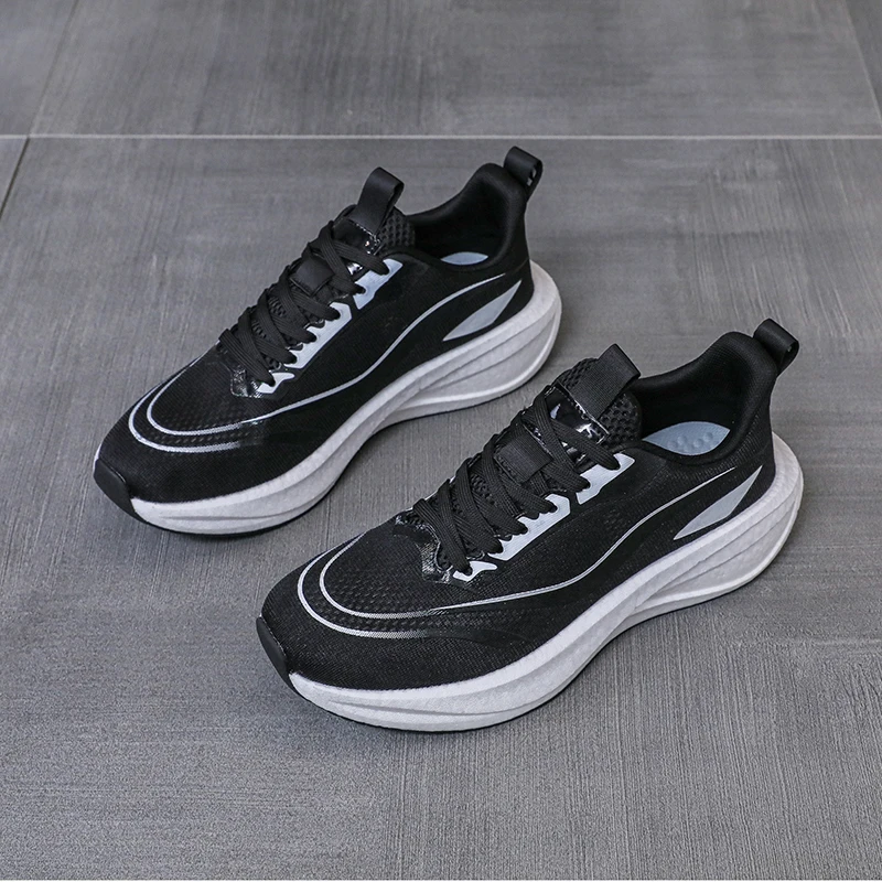 

Men‘s Running Shoes Breathable Mesh Sneakers Women Casual Flat Shoes Fitness Training Ultralight Zero Drop Shoes Walking Shoes