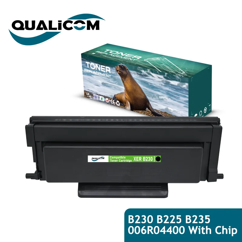 

Картридж с тонером Qualicom 006R04400 для Xerox B230 B225 B235 с новым чипом, высокая емкость, 3000 страниц