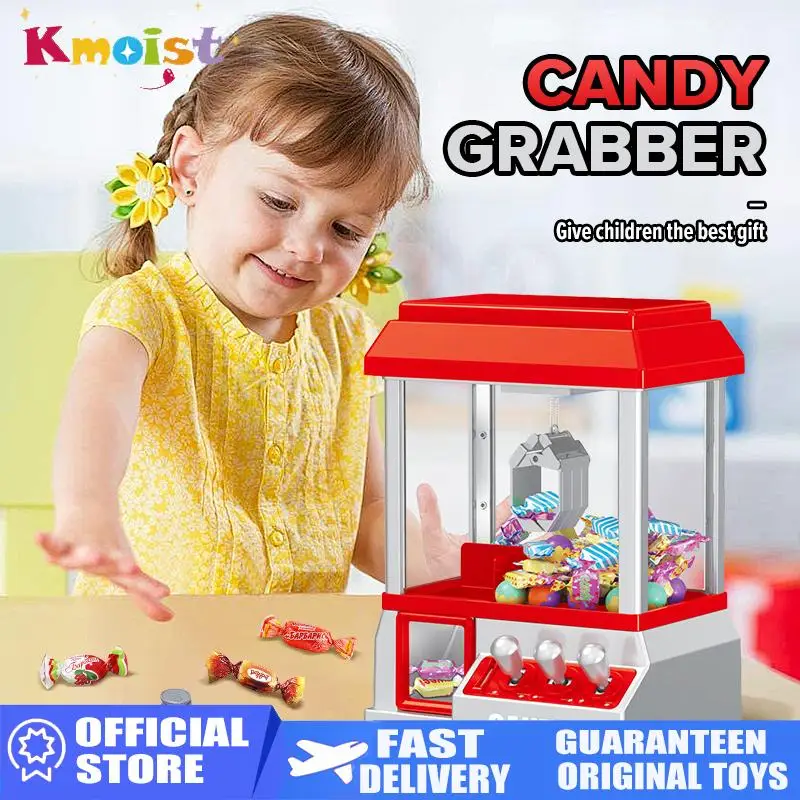 

Mini Electronic Grabber Toy With Music Household Grabber Candy Catcher Arresting Mini Claw Machine Coin Operated Toys Xmas Gifts