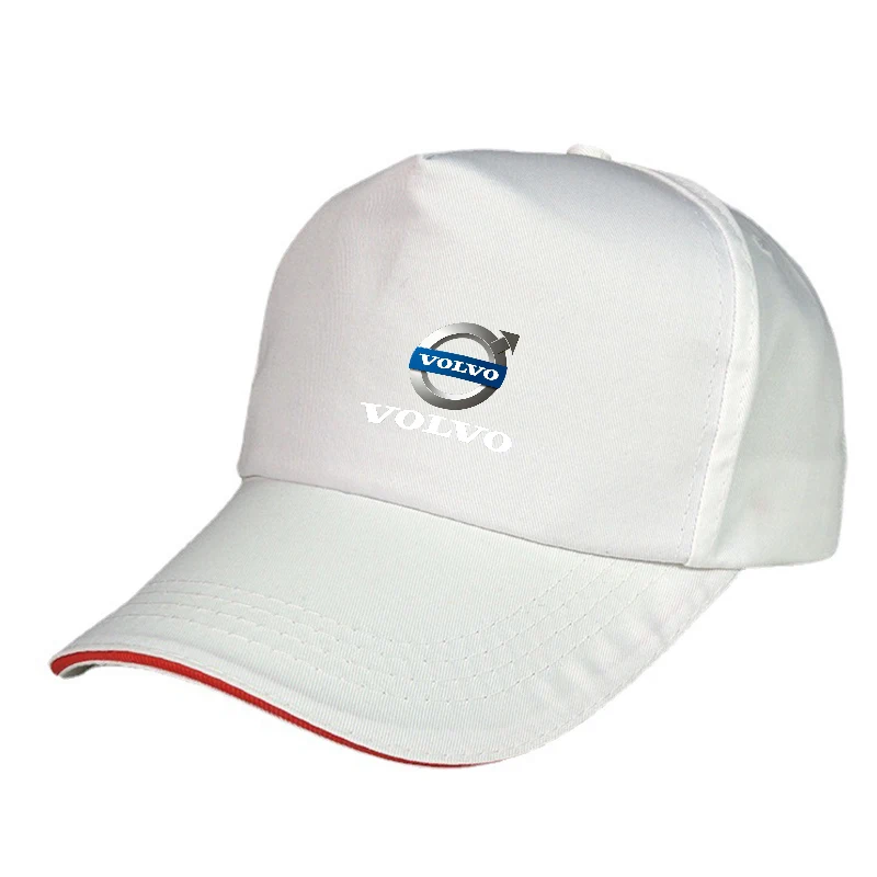 Car Logo Baseball Caps Sun Hats Adjustable Cap Outdoor Accessories For Volvo AWD C30 C70 S60 S90 V40 V60 V70 V90 XC40 XC70 XC90