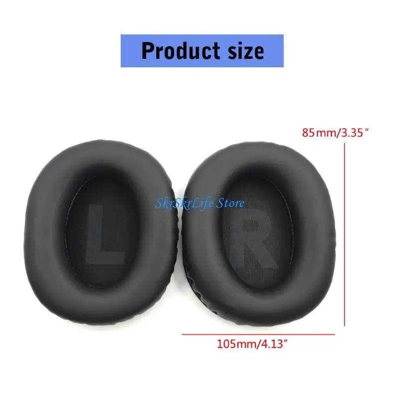 E65E Protein Leather Earpads Ear Cushions For GPRO X Headphones Providing Long Time Comfort Heaband