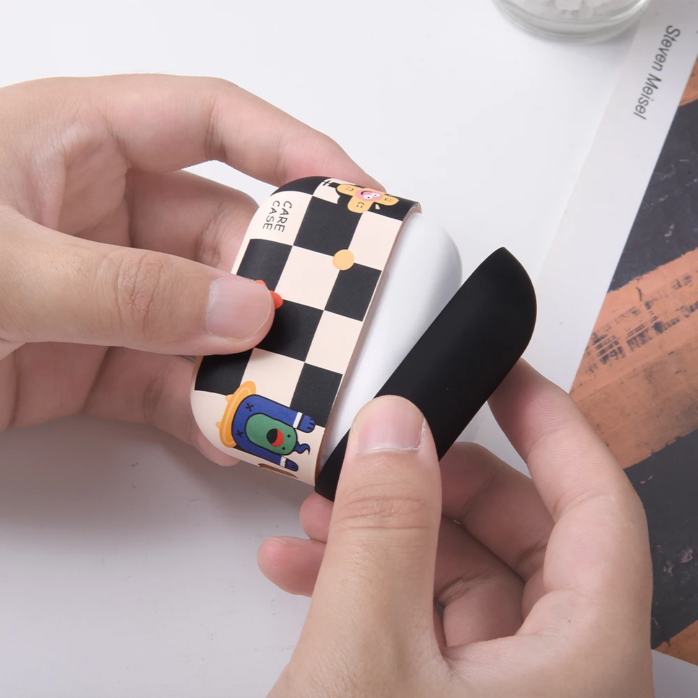 غطاء سماعة أذن رائد فضاء لطيف لأجهزة AirPods Pro 3 2025 حافظة من البولي يوريثان لهاتف Apple AirPods Pro 3 Pro3 Funda مع Layanrd #5