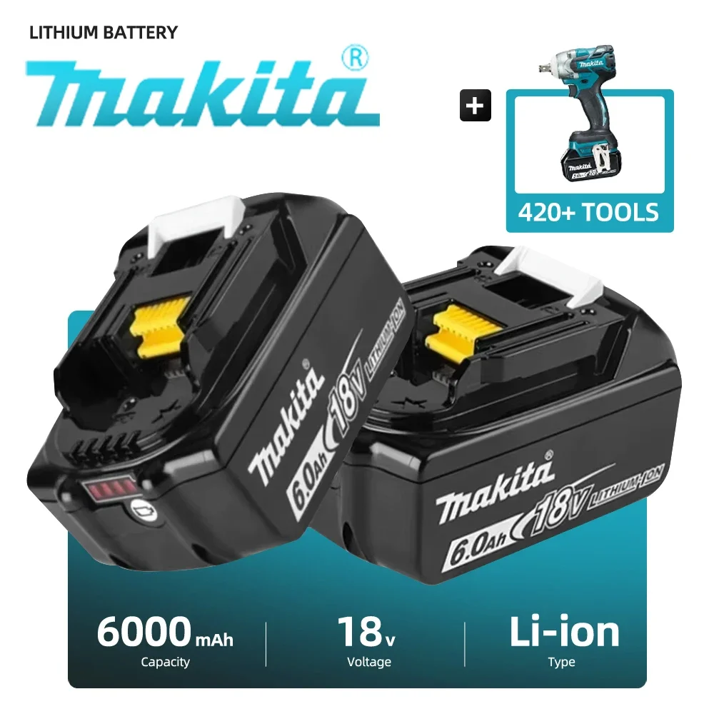 

18 в зарядное устройство Makita Electric BL1860 BL1850 BL1850b bl1840 bl1815 bl1830 Литий-ионная аккумуляторная батарея