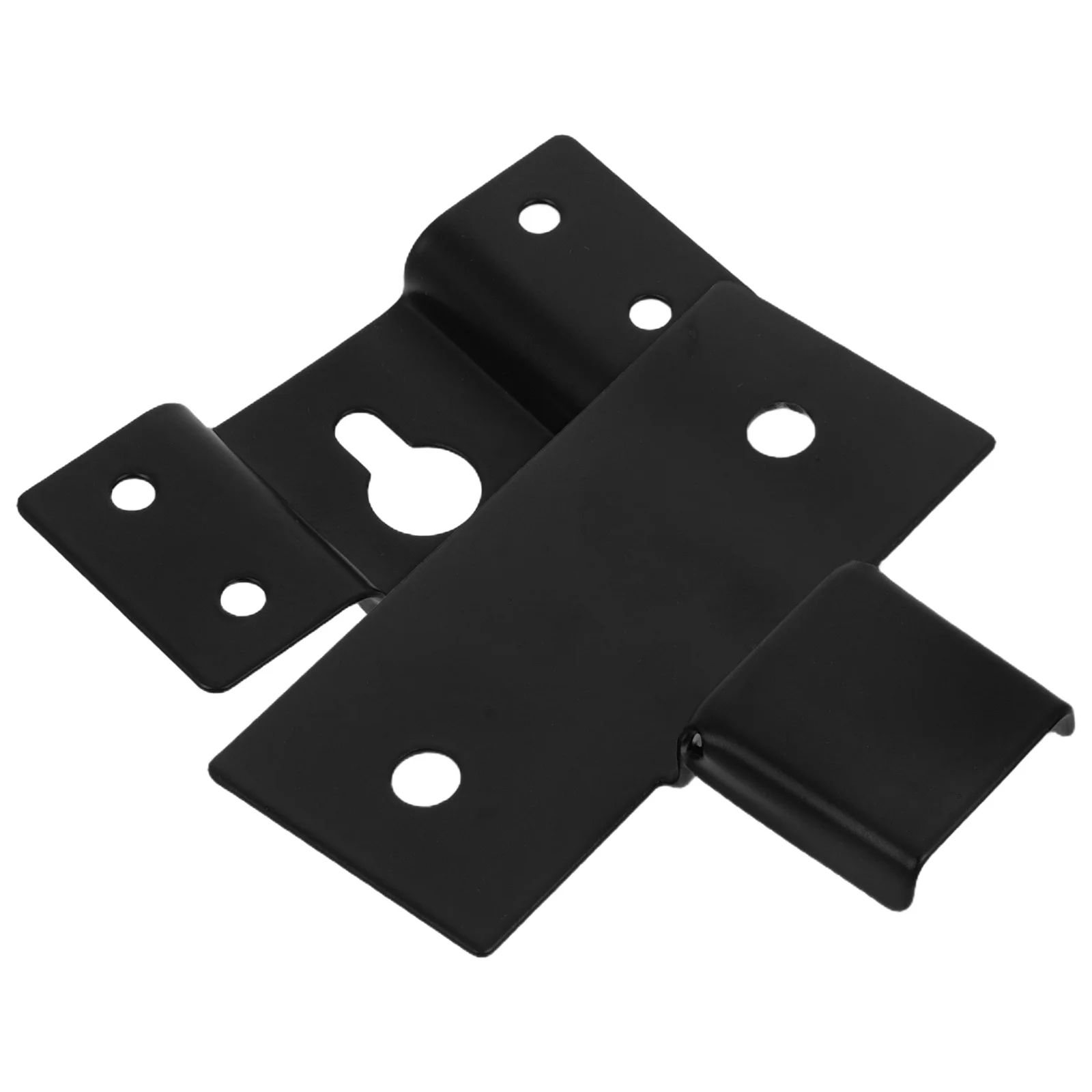 

1 set Multifunctional Audio Hook Flat Panel Speaker Wall Mount Bracket Metal Sound Equipment Support Bookshelf Surround Black