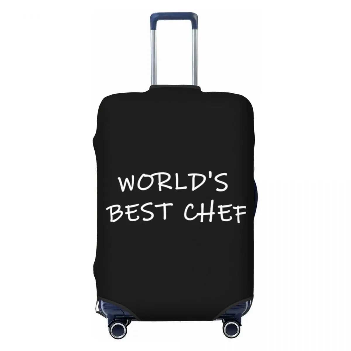 

Custom World's Best Chef Luggage Cover Funny Suitcase Protector Covers Suit For 18-32 inch