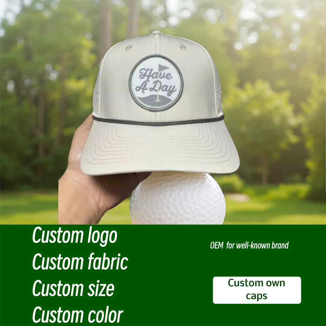 Aquatic Sports Hat - Boné unissex de 6 painéis com