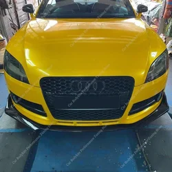 Front Bumper Lip Spoiler Splitter Diffuser For Audi TT 8J TFSI FSI TDI 2007-2013 Coupe/Cabrio Pre-Facelift Bodykits Tuning