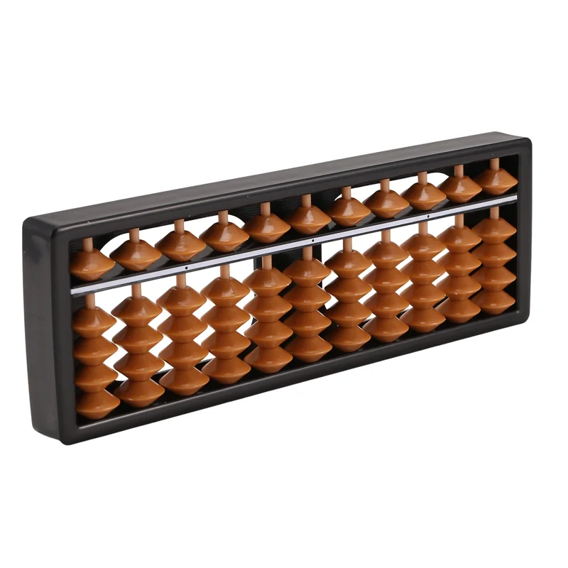 Venda quente ábaco brinquedo 11 dígitos criança escola aprendizagem matemática aritmética brinquedo chinês tradicional ábaco brinquedos educativos para crianças