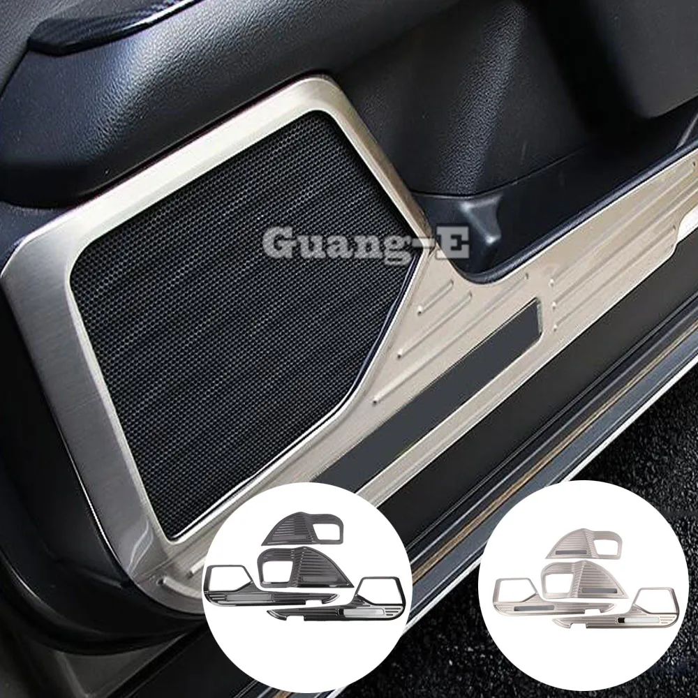 

Car Stainless Steel Inner Door Cover Anti-Kick Board Stick Trim Hood For Lexus UX200 UX260H UX 200/250H/260H 2019 2020 2021 2022