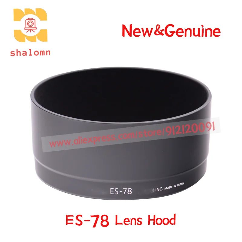 

Новая оригинальная бленда ES-78 для Canon EF 50 1.2L 50/1.2L 50 мм F1.2L USM 72 мм ES78 бленда