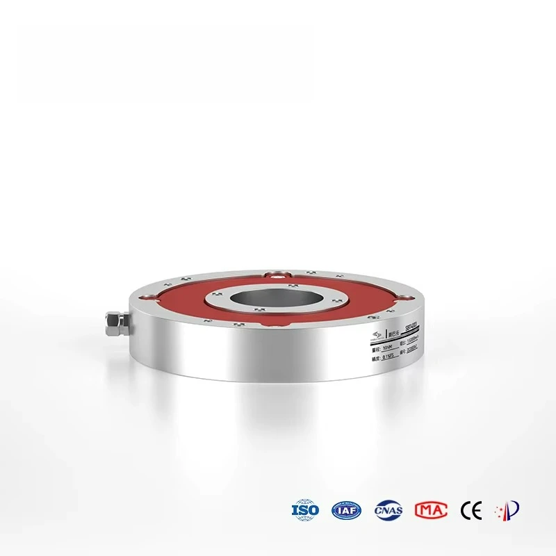 High-precision static torque sensor flange structure with a measuring range of 0.2% F.S for torque calibration of aerospace