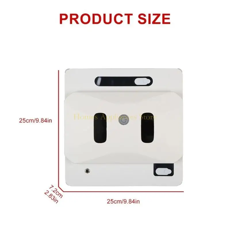 D0AB النافذة الكهربائية منظف الروبوت الزجاجي غسالة أوتوماتيكية الجهاز المائي المنزل