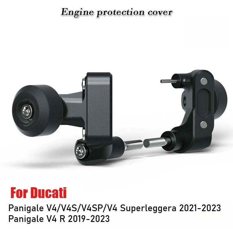

For Ducati Panigale V4 V4S V4SP V4R 2021-2023 Motorcycle Body Engine Crash Pad Anti Fall Ball Frame Sliders Crash Protector