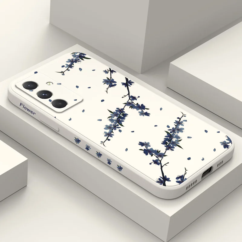 

Blooming Irises Phone Case For Samsung Galaxy A55 A35 A25 A15 A16 A06 A05 A05S A54 A34 A24 A14 A04 A04S A04E 4G 5G Cover