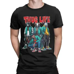 Hiphop Thug Life Jokers 영화 킬러 셔츠, 남성 여성 의류, 순면 패션, 남성 티셔츠, 반팔, 성인 의류