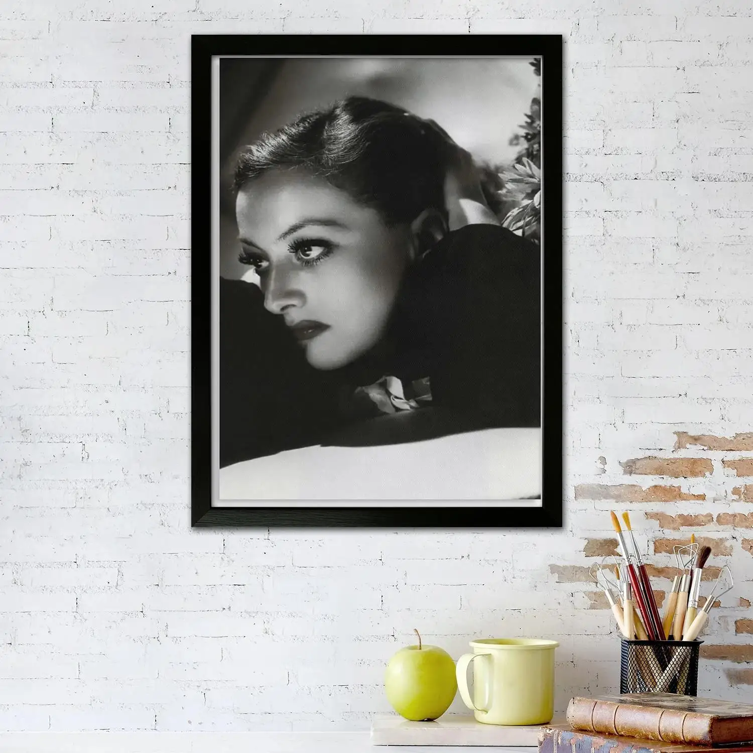 ملصق فني من قماش جوان كروفورد وفن جداري، طباعة صور، عائلة حديثة، ديكور غرفة النوم، ملصقات، لوحة زخرفية