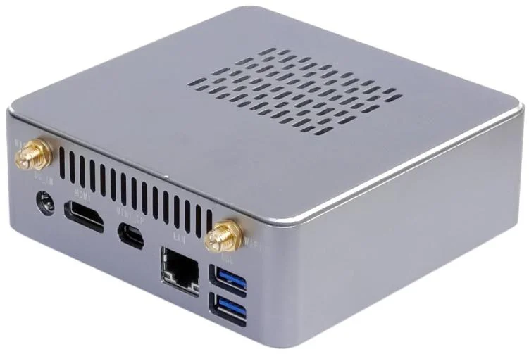 Portable PC With Type-c 3.0 Port M.22280 DDR4 2133/2400MHz 32GB Support WIn 11 Linux NVME PCIE Signal Smallest NUC Computer PC