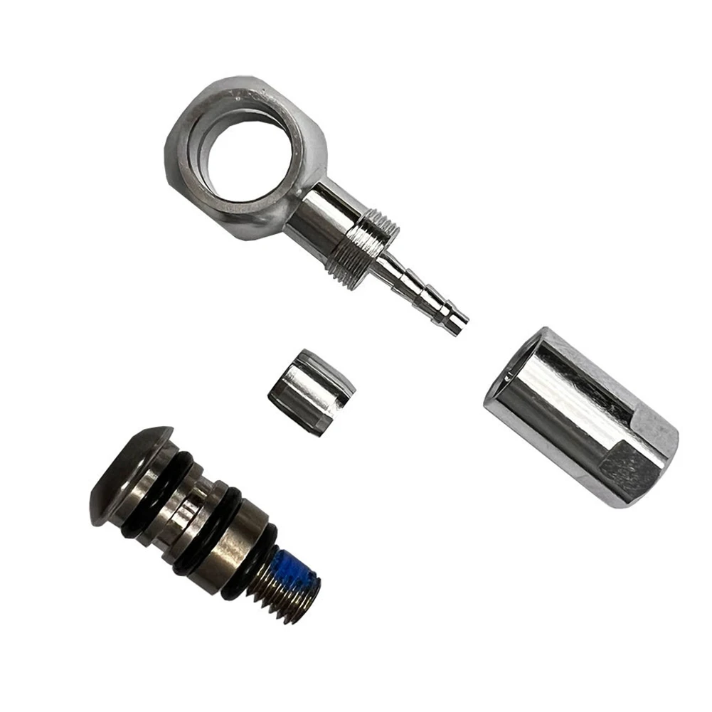 

GOODTASTE Brake Banjo Fitting Brake System Upgrade Diameter 8mm Aluminium Alloy Brake Fitting Thread Length 7mm Diameter 8mm