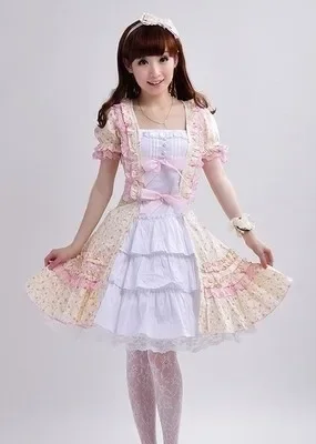 (LLT037) платья Лолиты с коротким рукавом, милое короткое платье лолиты, бальное платье, необычное платье для выпускного вечера, костюм для Хэллоуина