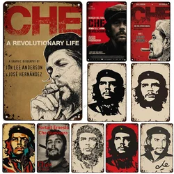 2008 Classic Movie Che Guevara Vintage Poster Old Metal Tin Sign Rusty Metal Plaque Movie Tin Sign Retro Poster Industrial Decor