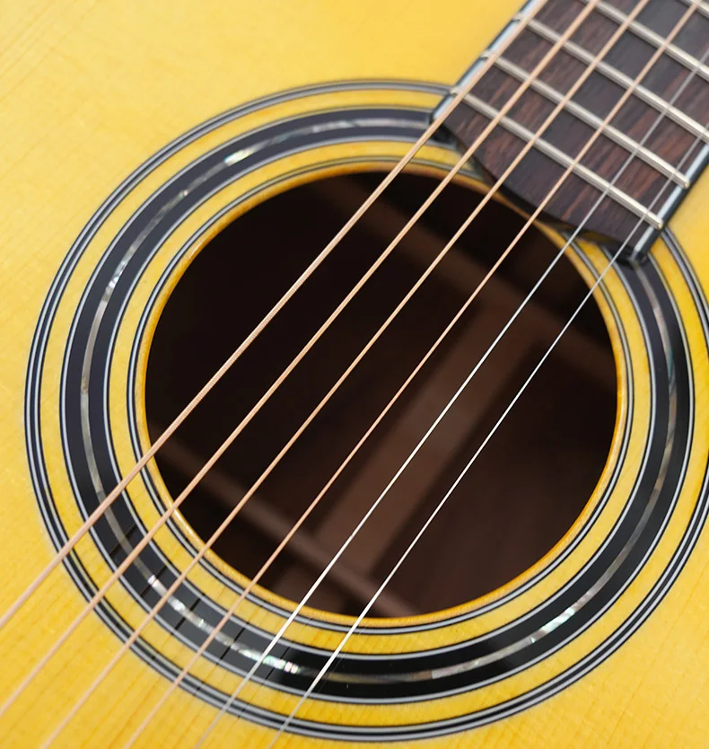 Brand direct sales Wholesale Musical Instrument Mollo  Guitar  OEM Acoustic Guitar
