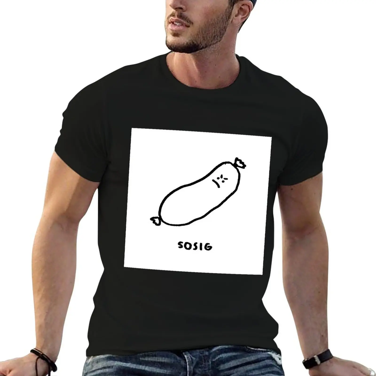 

shirts t shirt luxury Sosig for t man T-Shirt anime man