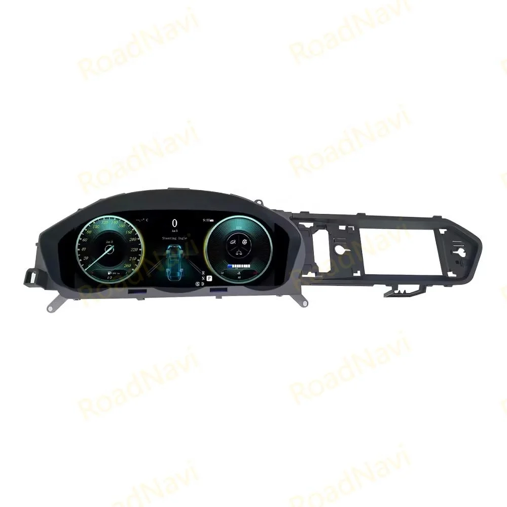 RoadNavi Car Digital Cluster Instrument Speedometer For Benz C Class W204 2009-2014 LCD Dashboard