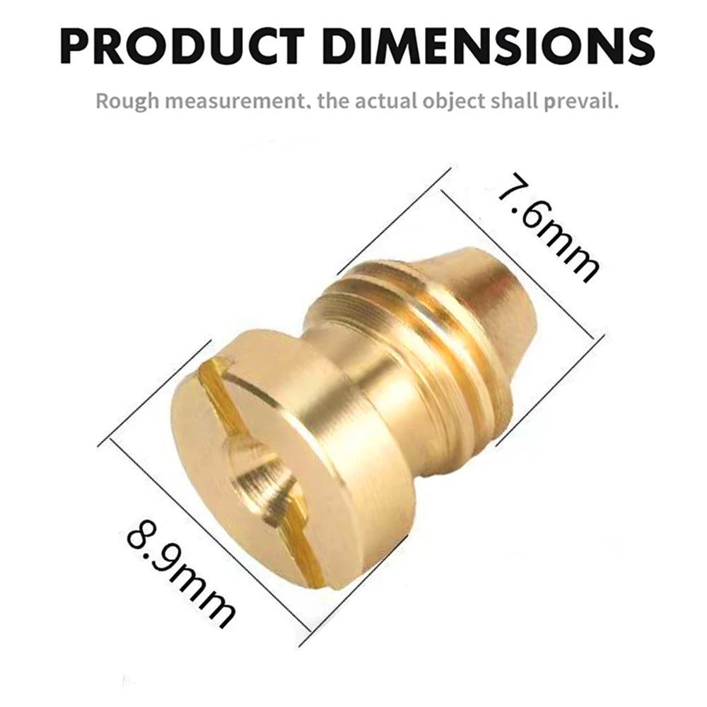 Brass 0.9/1/1.1/1.2/1.3/1.4mm Thread Snow Foam Orifice Nozzle Tips+Foam Maker For Snow Foam Lance Stainless Steel Lances Nozzle