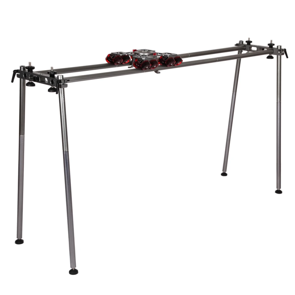 Jiepai DS200L プロカメラスライダードリー 75/100 ミリメートルボウル