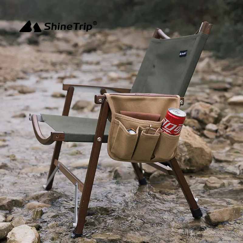 

Outdoor Camping Kermit Chair Armrest Hanging Bag Side Multifunctional Storage Bag Portable Storage Bag