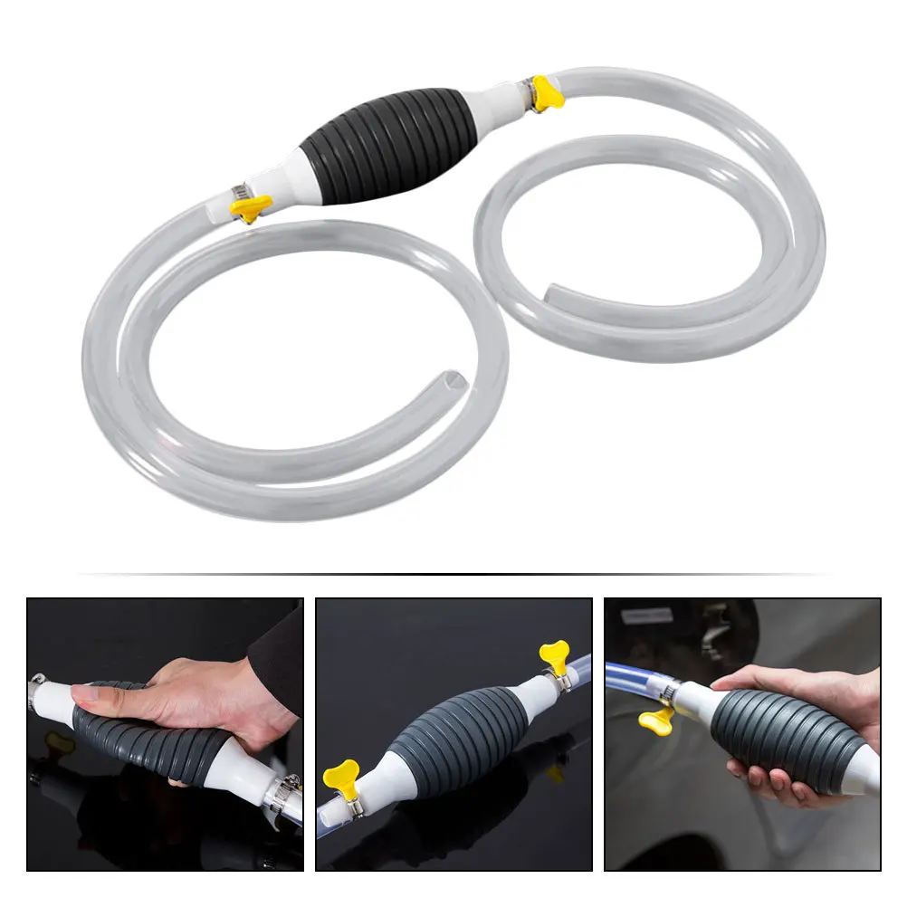 

Hand Pump Oil Transfer Hose Kit for Fuel - Efficient Manual Hose Pump for Long Time Use Portable Design