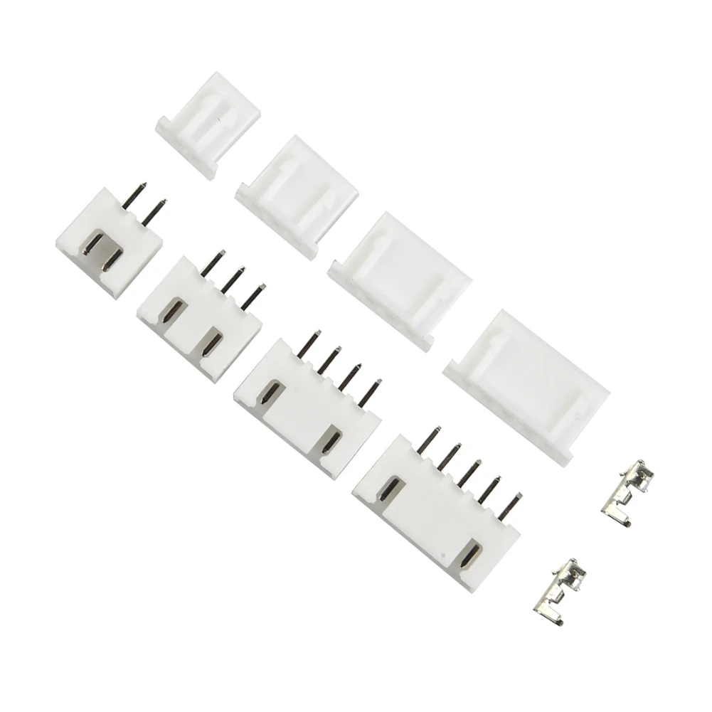 1 Box 230PCS for jst XH2.54mm Connector -25 Degrees for celsius~+85 Degrees for celsius XH-2.54mm AWG#24~#32 Wire Connectors