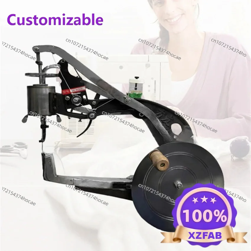 Factory Direct 2026 Top Macchina da cucire speciale per cucire laterale a doppio scopo a manovella elettrica 220V 400W Macchina