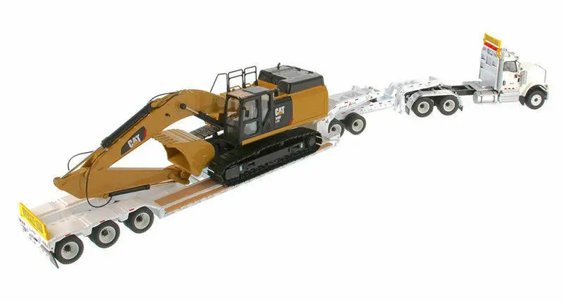 Diecast Masters DM85600 HX520 Tractor + Low Loader + 349F 1:50 Scale Metal Model New Boxed