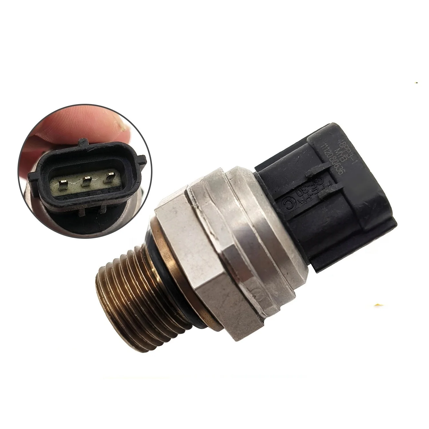 

48PP3-1 high-pressure common rail pressure sensor is suitable for Hitachi -5G 4HK1/6HK1 engine excavator parts