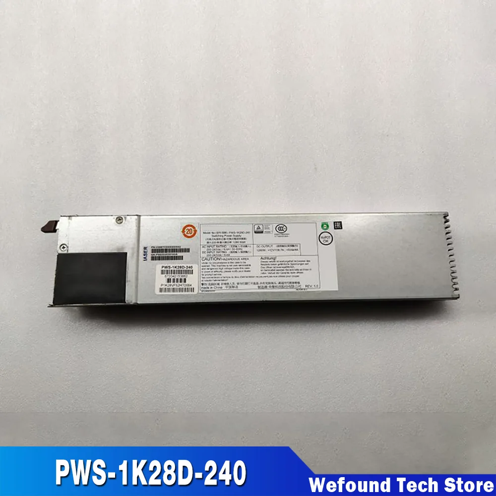 

PWS-1K28D-240 1280W Original For Supermicro Server Power Supply Before Shipment Perfect Test