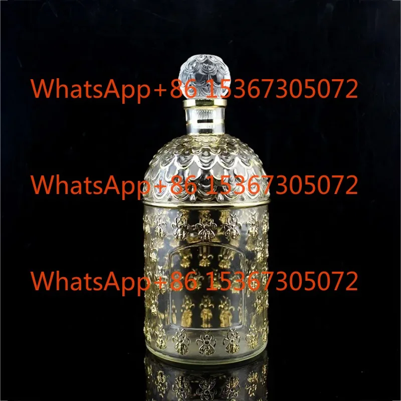 

Honey Pot Jar Reusable Clear Glass Crystal Home Decoration Carved Folk Art Bee Bottle Manufacturer Wholesale OEM ODM