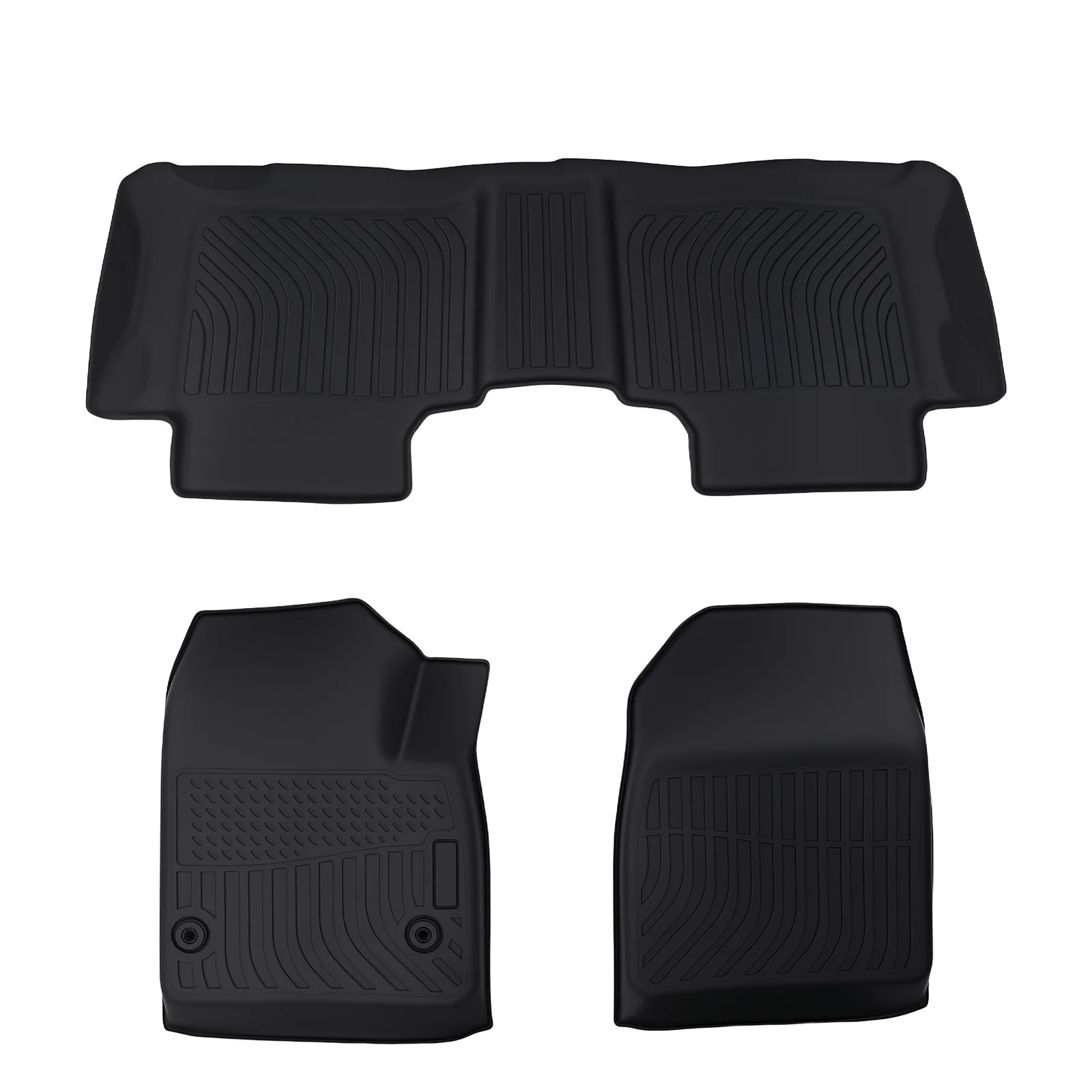 

Черные всепогодные коврики-вкладыши из TPE для Chevrolet Blazer 2019-2024