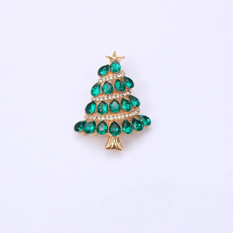 Assorted Christmas Animal Rhinestone Enamel Brooch Pins