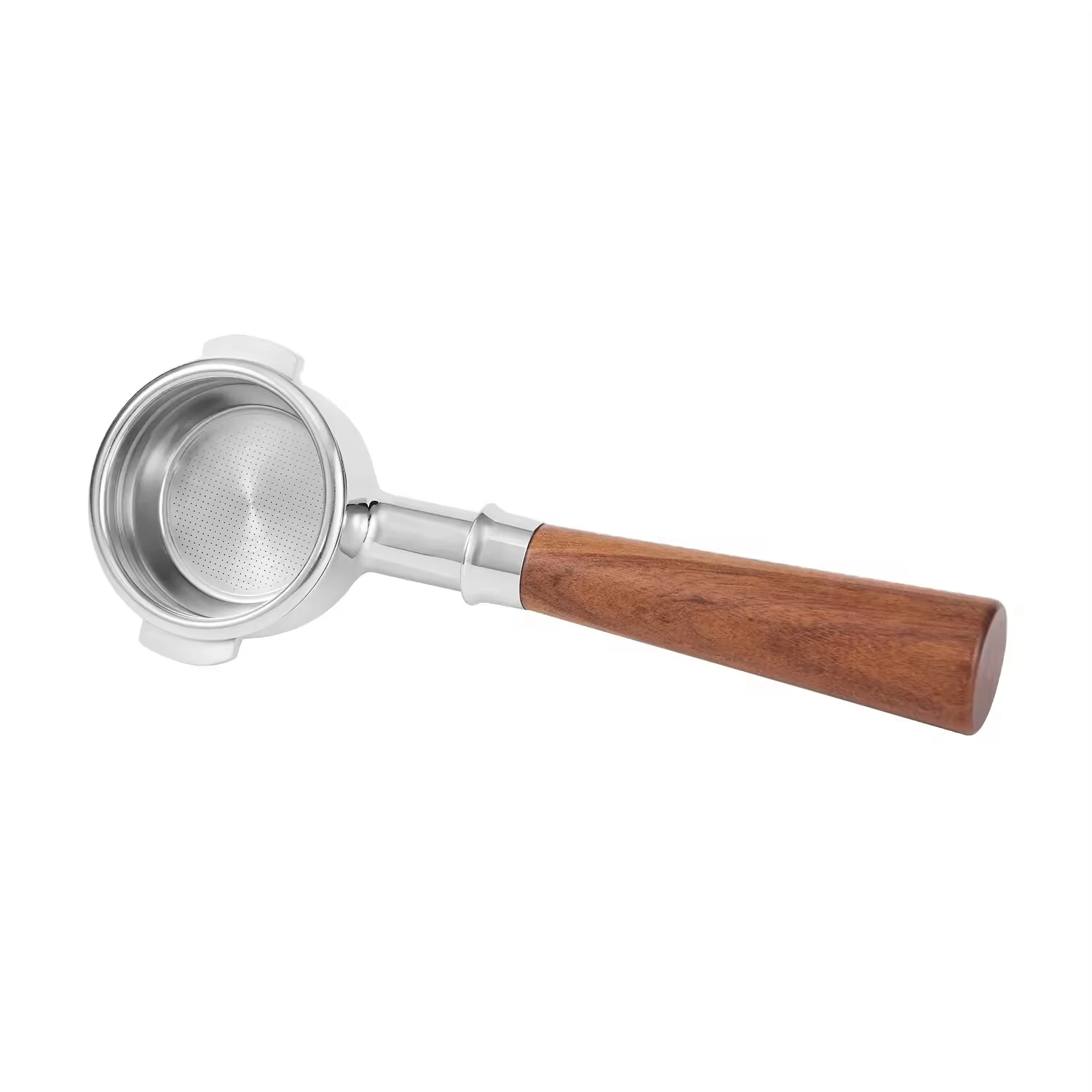 Customizable E61 58MM Bottomless Espresso Coffee Portafilter with Single or Dual Spouts Handheld & Eco-Friendly
