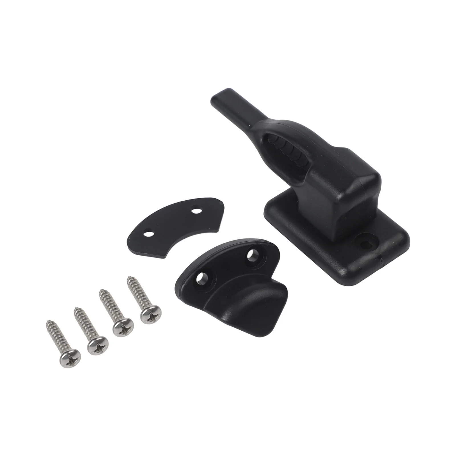 Rotating Latch Door Lock and Holder for Caravan Doors and Furniture Made from Robust Nylon for Long Lasting Secure Closure