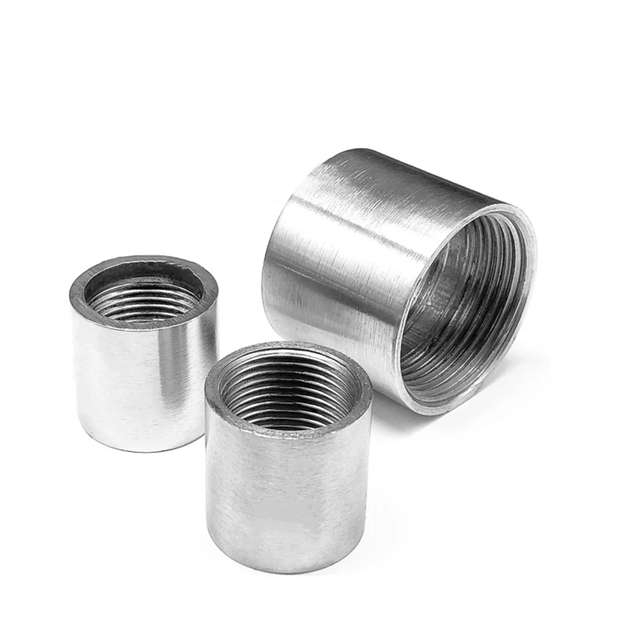 

Female Thread On Both Sides 1/8" 1/4" 3/8" 1/2" 3/4" 1" 2" BSP Female Threaded 304 Stainless Steel Water Pipe Fittings