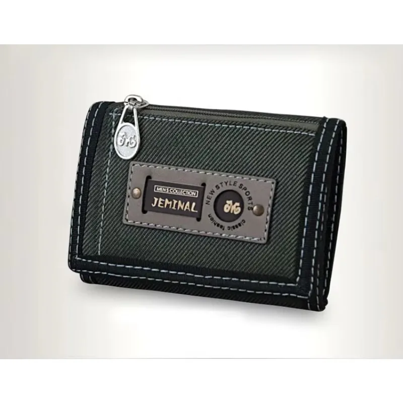 الرجال محافظ غلق بمشبك سستة قماش الذكور المحافظ محفظة صغيرة نوعية جيدة بطاقات الهوية حامل أكياس المال مخلب محفظة نسائية للعملات المعدنية بورس الجيب