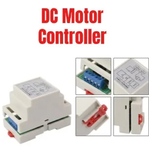 20A 6-40V DC Motor Forward Reverse Controller Module With Case For Linear Actuator Electric Curtain Roller Shutter Control