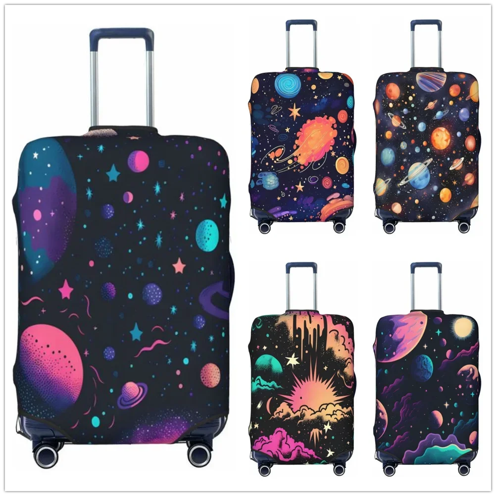 

Initial Alphabet flower Thick Elastic Luggage Protective Cover Zipper Suit For 18-32in Bag Suitcase Covers Trolley Cover Travel