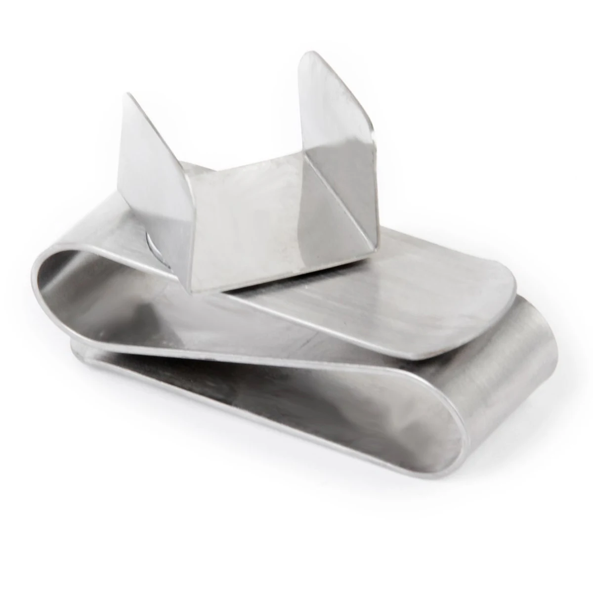 Stainless Steel Magnetic Billiards Cue Chalk Holder Silver Snooker Accessory