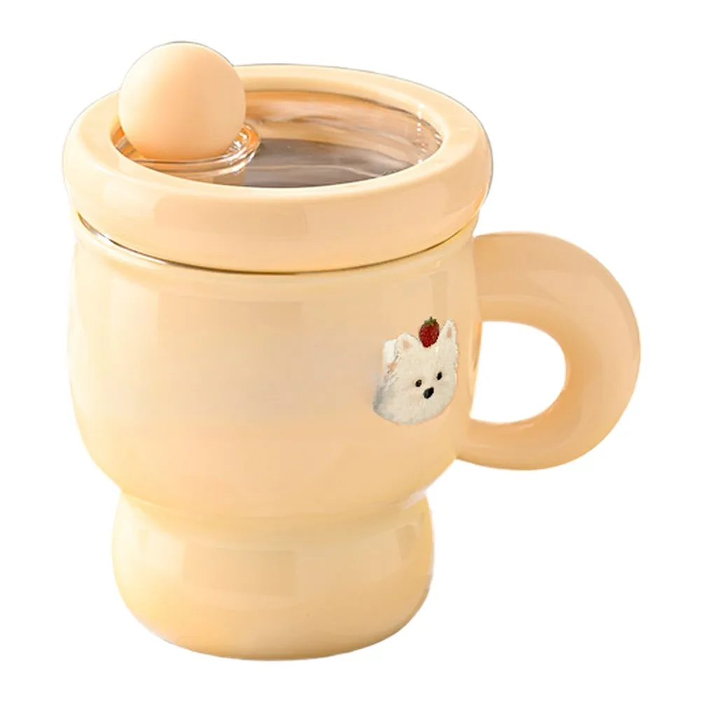 Stainless Steel Mug with Joyful Cartoon Star Illustration Secure Closure Lid and Straw Ready Design for Any Setting