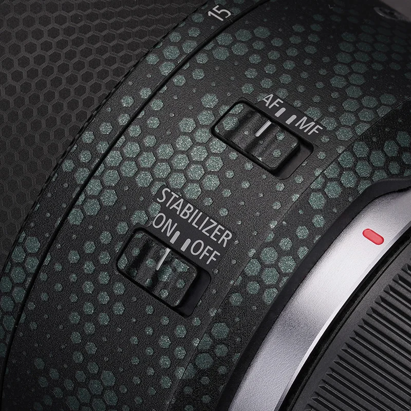 لكانون RF15-35F2.8 فيلم حماية عدسة 1535 ماتي التمويه ألياف الكربون ملصقا 3m