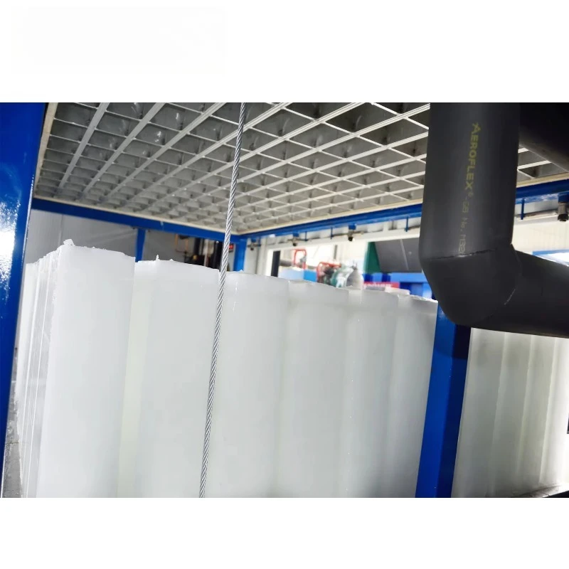 Newest CO2 Refrigerant Block Ice Machine 1Ton To 30Tons Commercial Custom