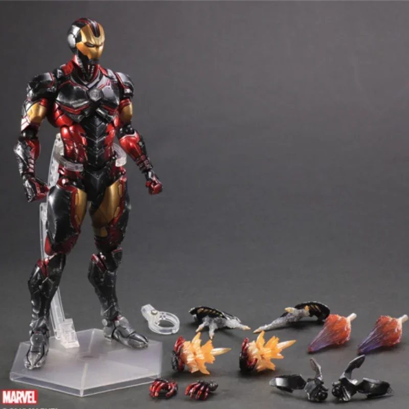 

Серия Marvel Pa Revamp Железный человек Человек-паук Рука Дэдпула Игрушка Мстители 4 Капитан Америка Веном Черная Пантера Модель Фигурка
